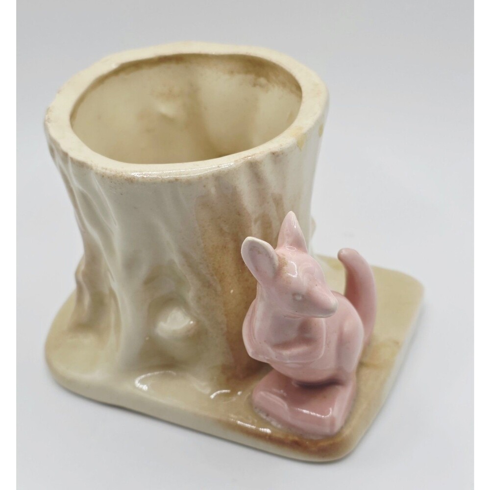 Vintage Art Pottery Morton Kangaroo Planter 1950s